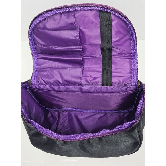 Younique Large Handled Makeup Travel Bag Brush Holder Cosmetic Case - Picture 2 of 7